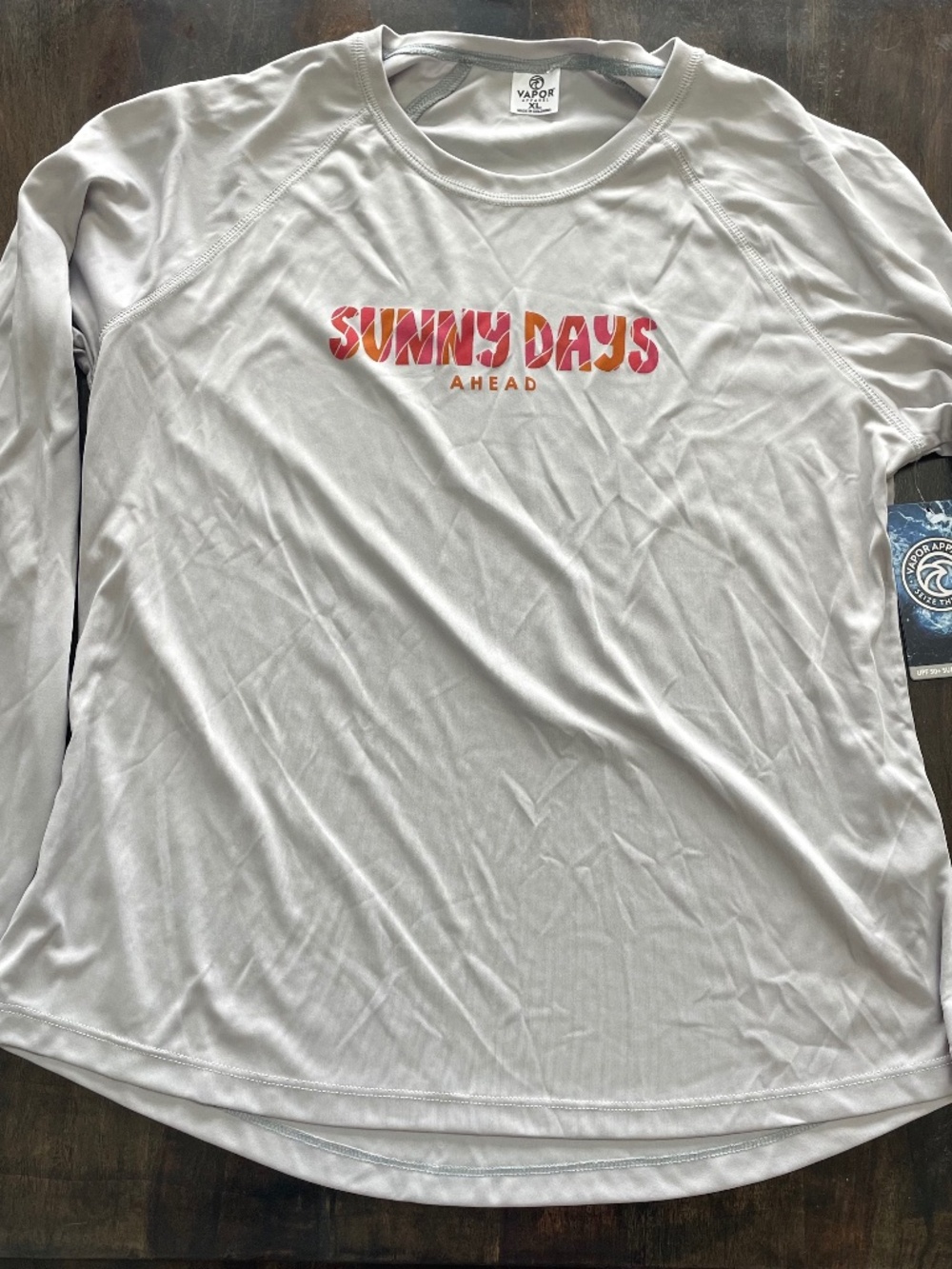 NEW Vapor Apparel Sun Protection Long Sleeve Shirt, Women’s Size XL, UPF 50+